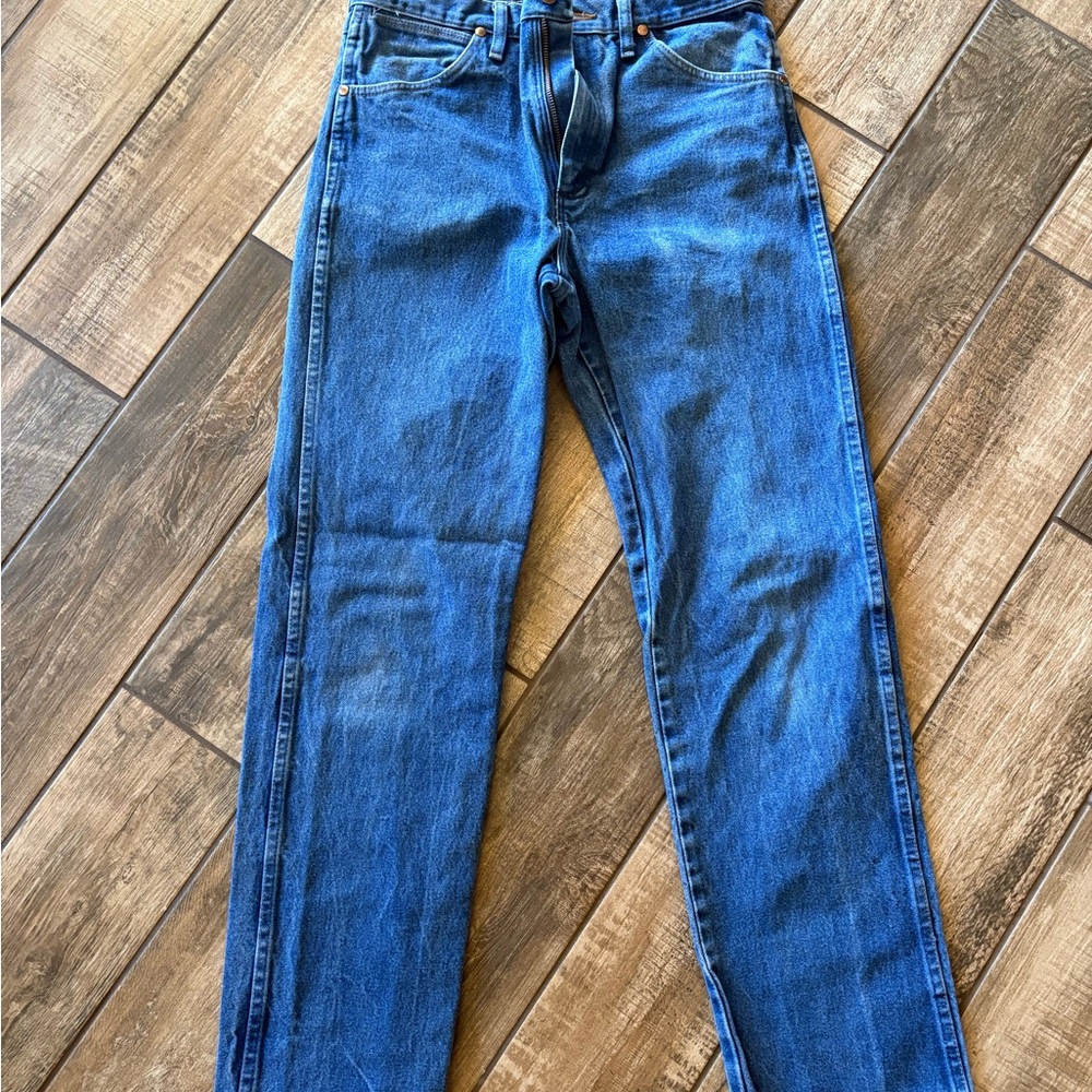 Wrangler Men's Deep Blue Boot Cut Jeans